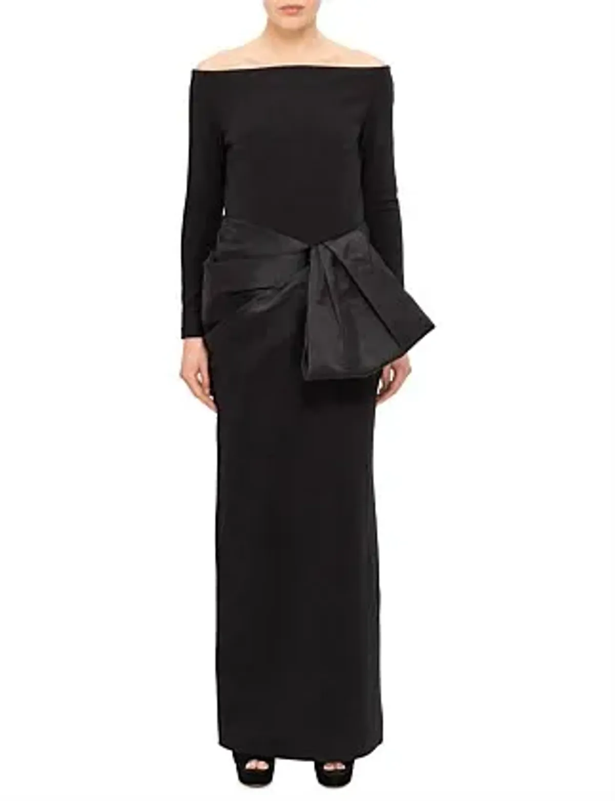 Solace London Kori Maxi Dress Black Size 16 - Image 1