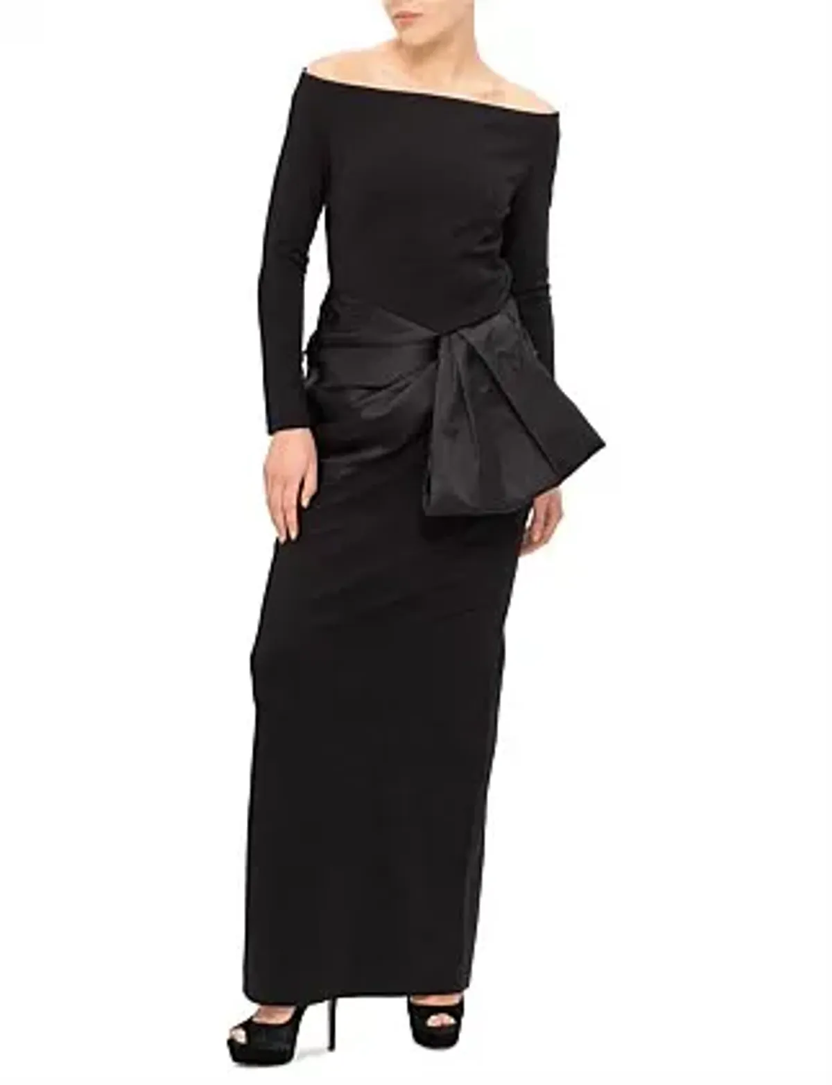 Solace London Kori Maxi Dress Black Size 16 - Image 5