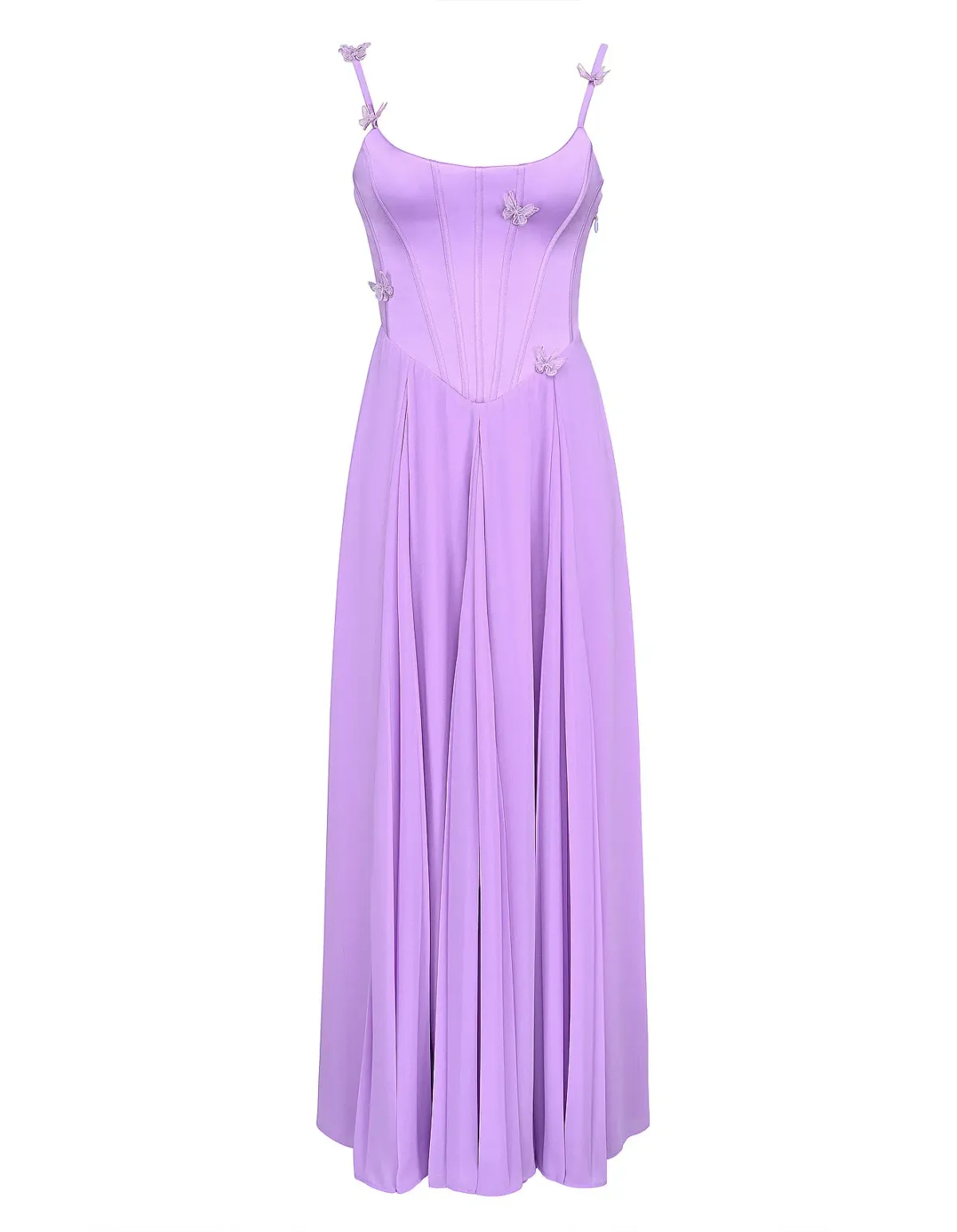 House of CB Pascha butterfly Corset Maxi Dress in Orchid Size 8/S - Image 4