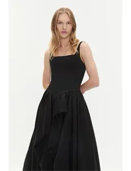 Aje Alani Gown Black Size AU 10 for rent on The Volte - image 3