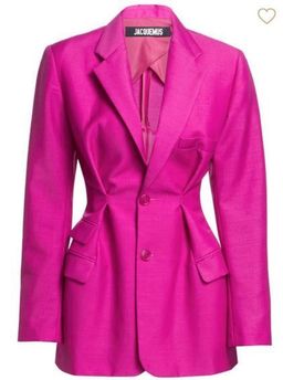 JACQUEMUS Raffaella Jacket dress size 8 for rent on The Volte - image 2