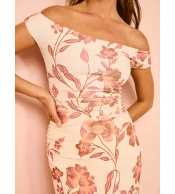 Ownley Ines Midi Dress Vanilla Floral Size XS/AU 6 for rent on The Volte - image 5