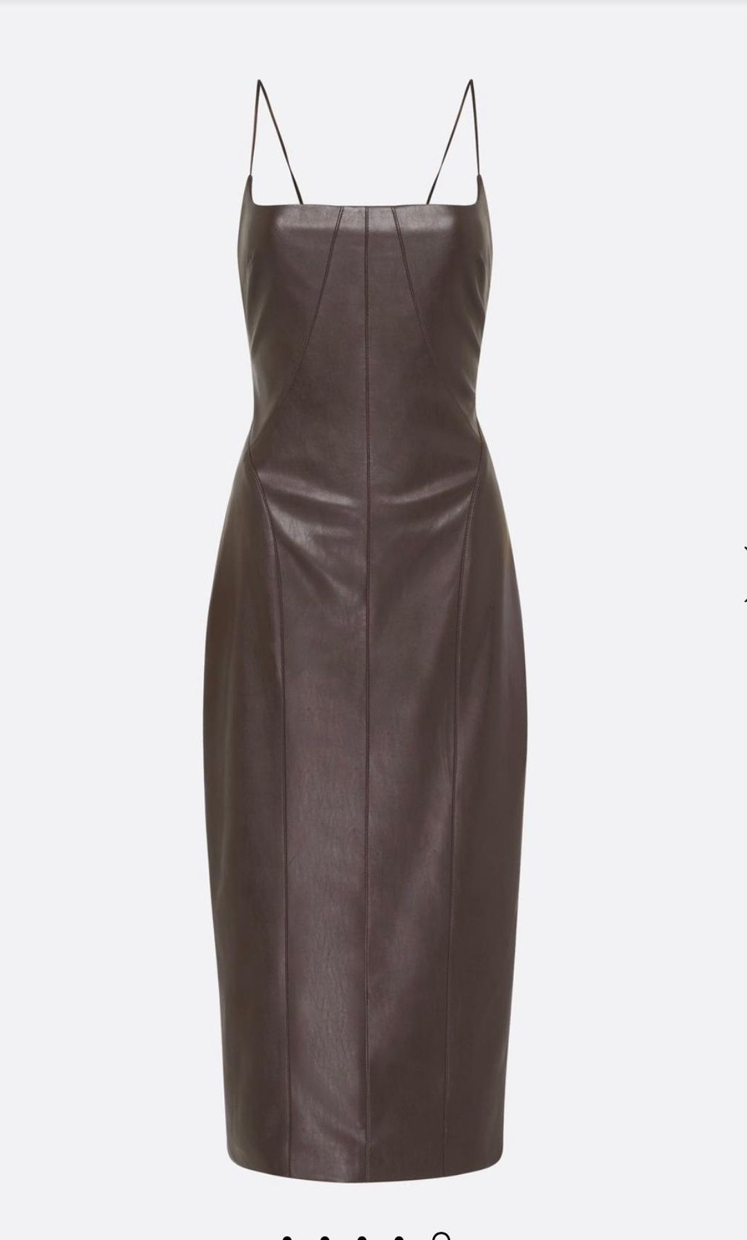 Manning Cartell Alter Egos Backless Midi Dress Brown Size 8 for rent on The Volte - main image