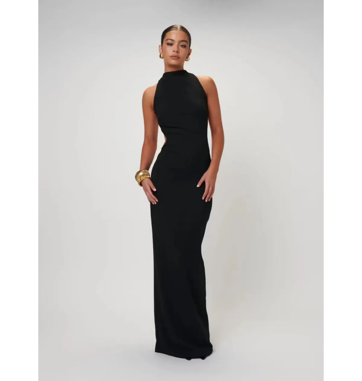 Effie Kats Ambre Gown Black XS - Image 1