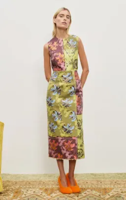 Alemais Adriana Jacquard Gown Print Size 8 for rent on The Volte - image 1