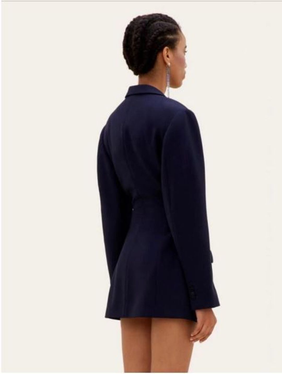 JACUEMUS Raffaella Jacket dress navy size 10 for rent on The Volte - main image