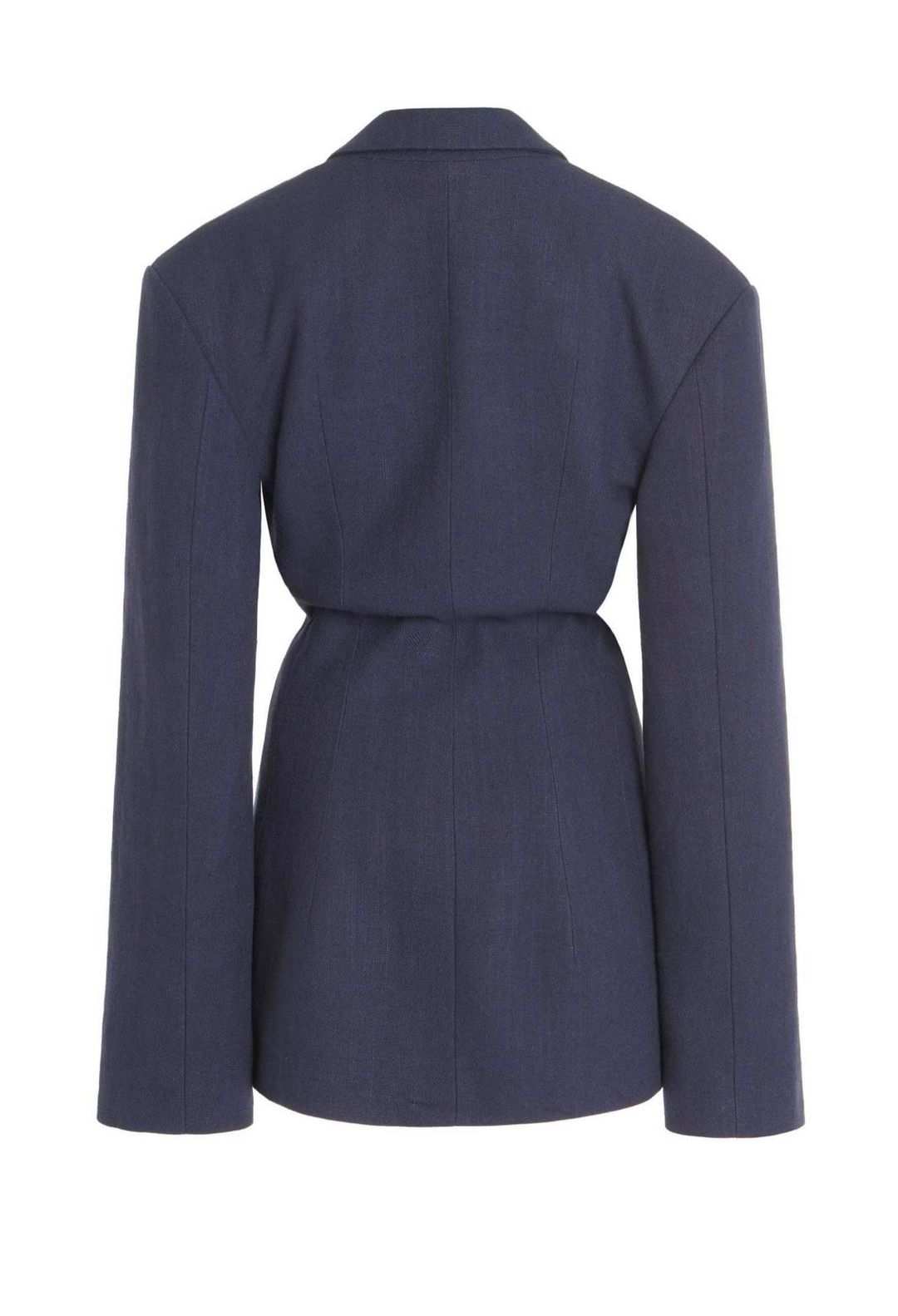 Jacquemus Arles Cutout Woven Mini Dress for rent on The Volte - main image