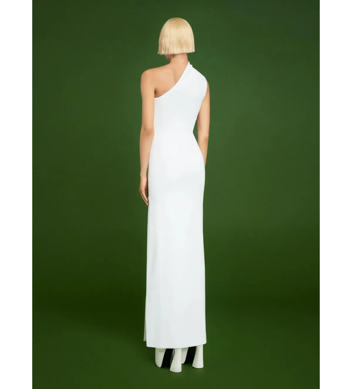 Solace London Averie Maxi Dress Cream Size AU 8 - Image 3