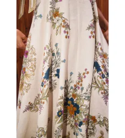 Antoinette Ballet Sundress Midi Dress Multi Size 8 for rent on The Volte - image 3