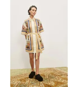 Alemais Mercado Mini Dress Multi Size 14 for rent on The Volte - image 1