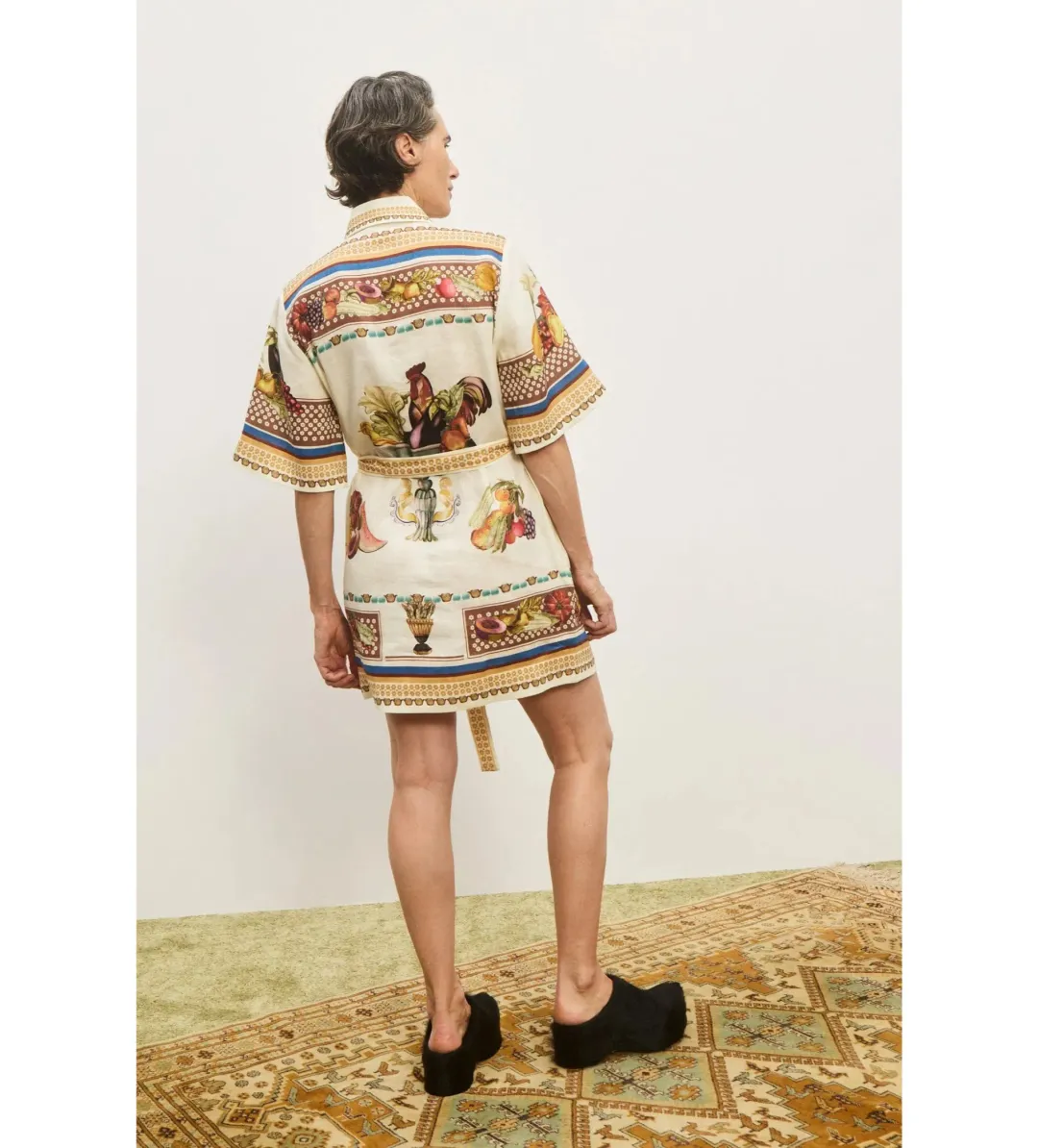 Alemais Mercado Mini Dress Multi Size 14 for rent on The Volte - main image
