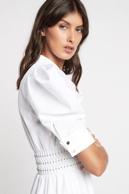 Sass and Bide Electric City White Shirt Dress size 10 for rent on The Volte - image 3