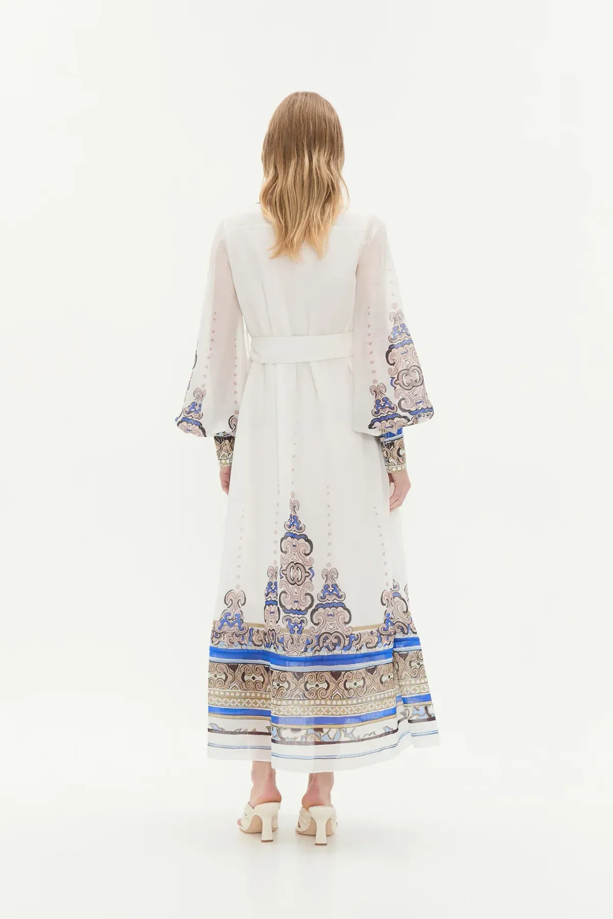 Aje Carta Maxi Dress Print Size AU 10 - Image 2