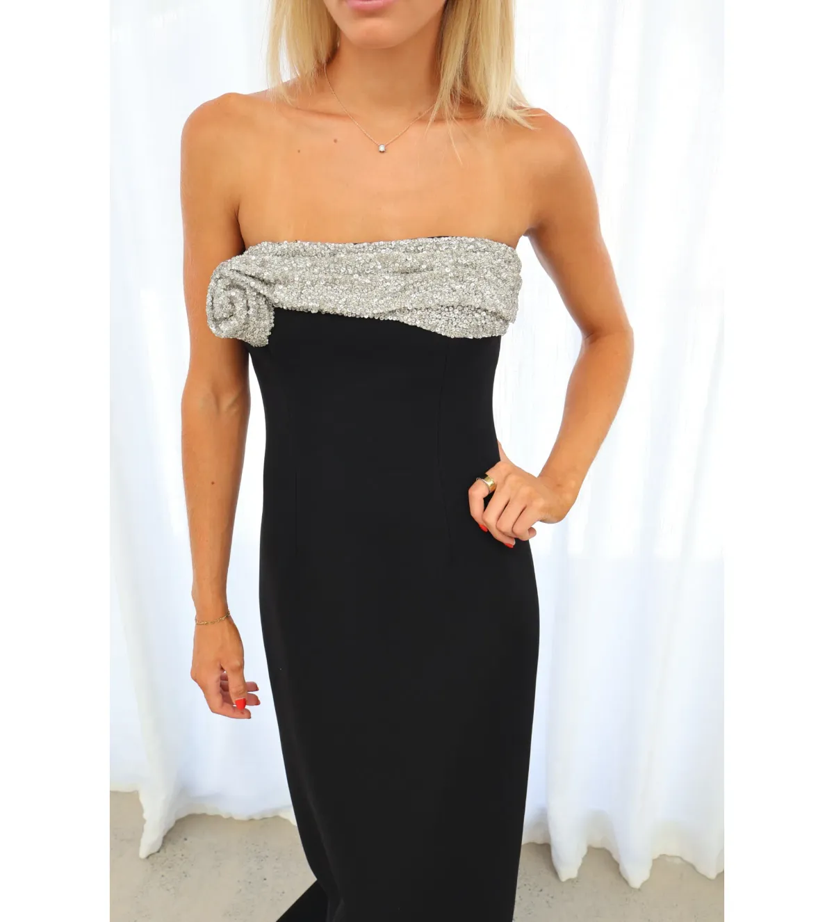 Rachel Gilbert Charlotte Gown Black Size 0 / AU 6 - Image 4