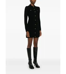 Zimmermann Black Dress With Gold Buttons Size 1/Au 10 for rent on The Volte - image 1