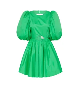 Aje Colette Abstract Cut Out Mini Dress Green Size AU 10 for rent on The Volte - image 8