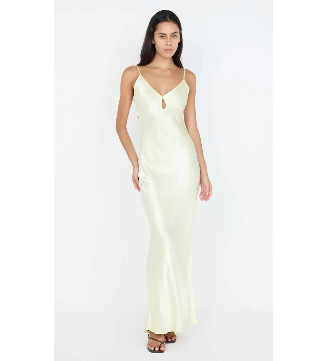 Bec and Bridge Cedar City Maxi Dress in Ice Yellow Size S / AU 8 for rent on The Volte - main image