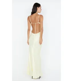 Bec and Bridge Cedar City Maxi Dress in Ice Yellow Size S / AU 8 for rent on The Volte - image 4