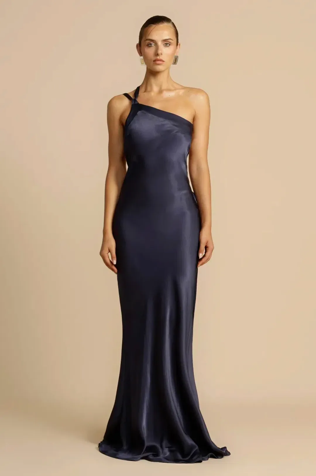 Arcina Ori Monique Maxi Dress Navy Size M / Size AU 10 for rent on The Volte - main image