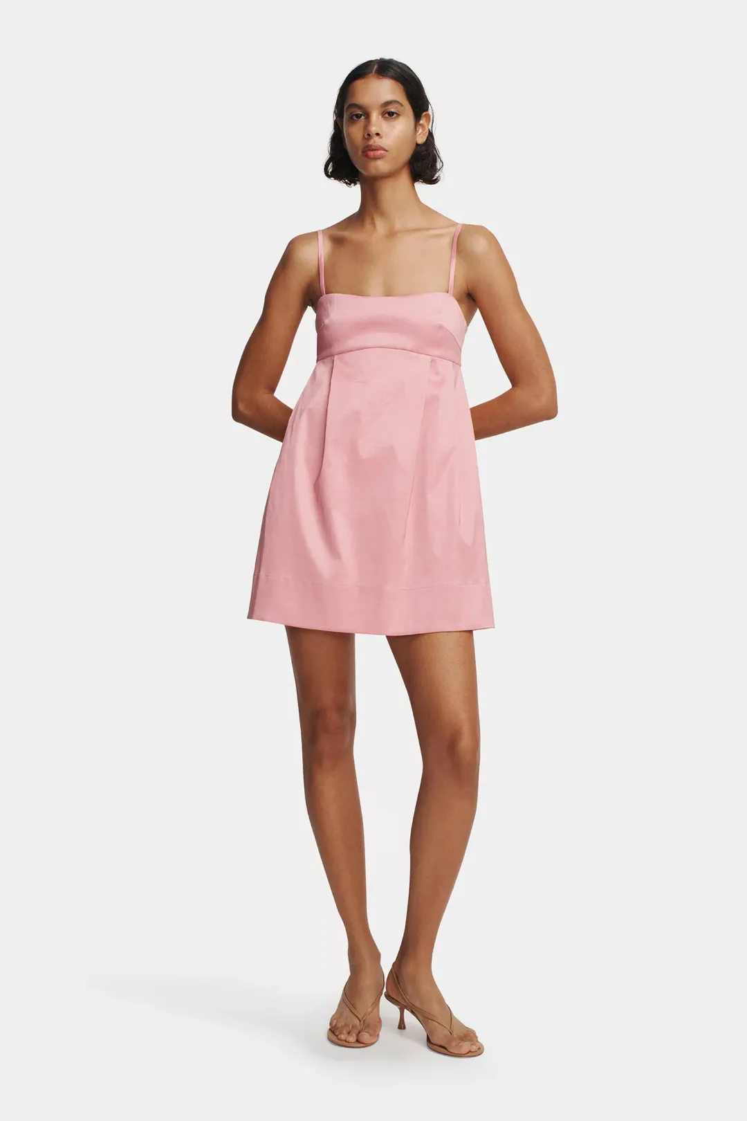 Hansen and Gretel Sammy Mini Dress Pink Size 12 for rent on The Volte - main image