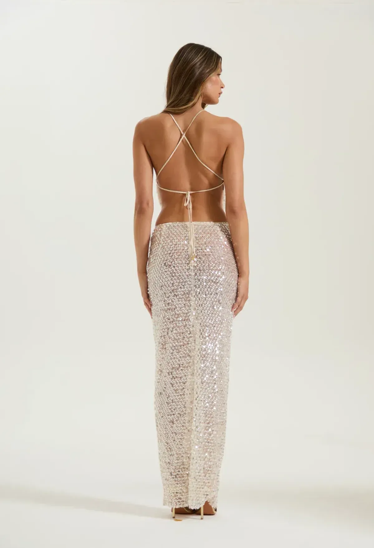 Sydney Lane Crystal Sequin Set Size 8 - Image 3