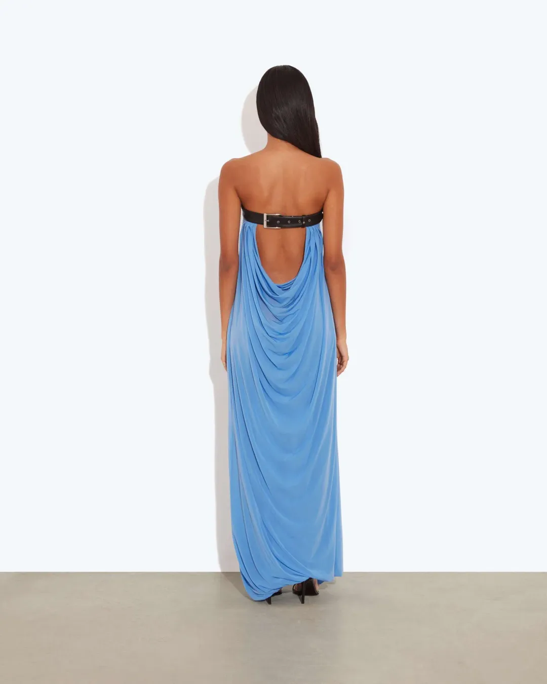 Rat and Boa Antonie Dress Maxi Blue Size AU 4 for rent on The Volte - main image