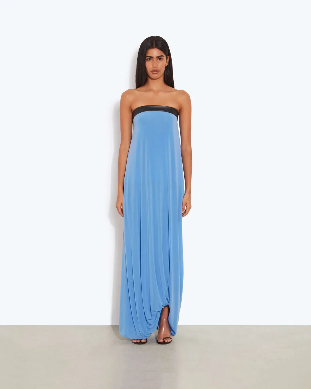 Rat and Boa Antonie Dress Maxi Blue Size AU 4 for rent on The Volte - main image