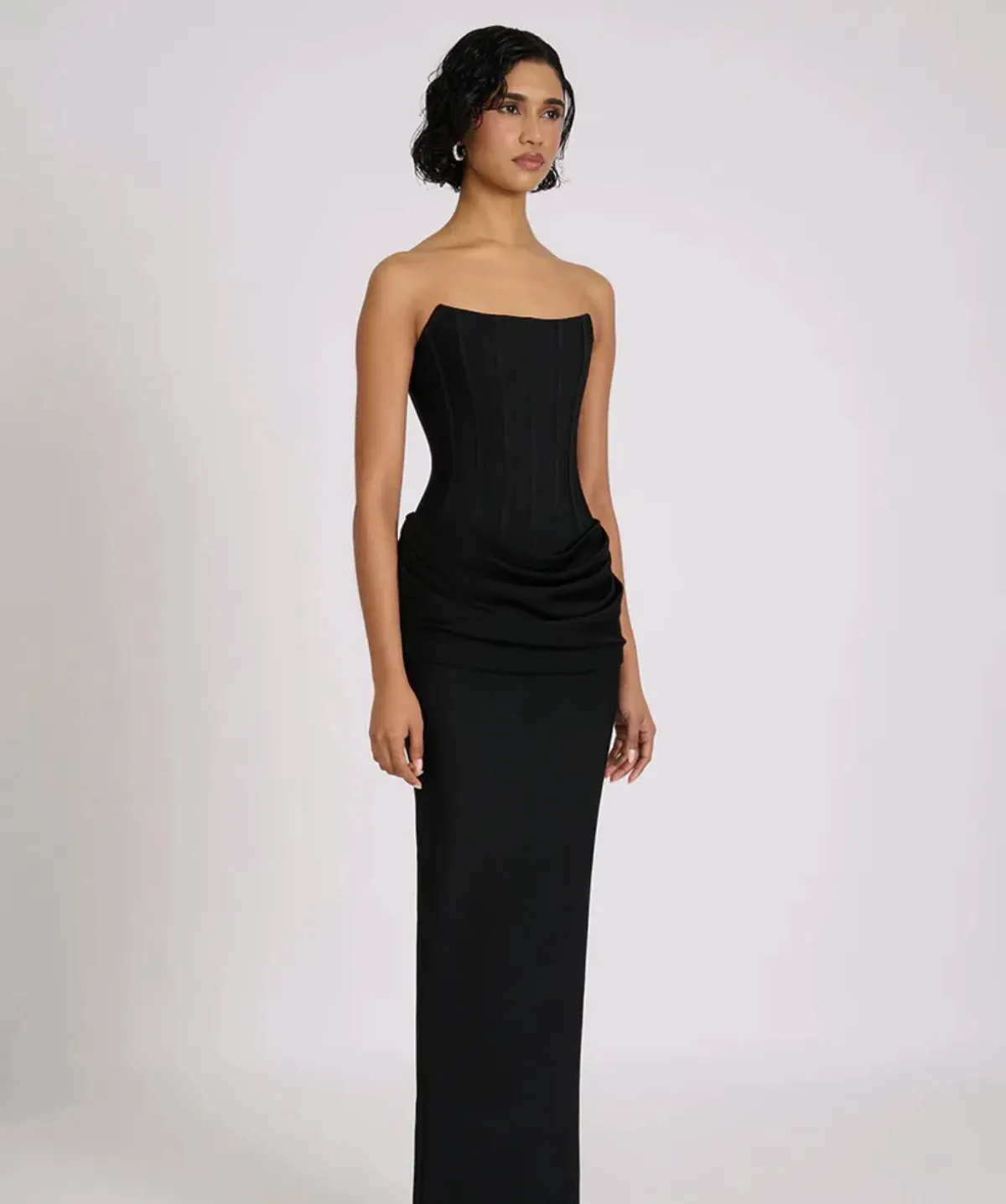 Eliya The Label Hilda Gown in Black Size XS/ AU6 - Image 2