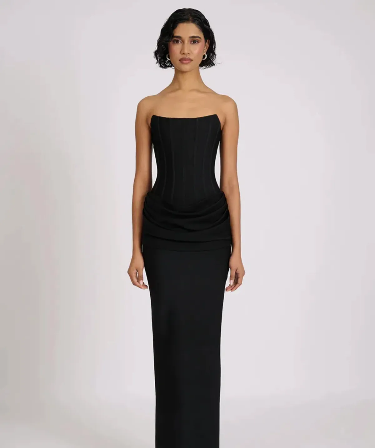 Eliya The Label Hilda Gown in Black Size XS/ AU6 - Image 1