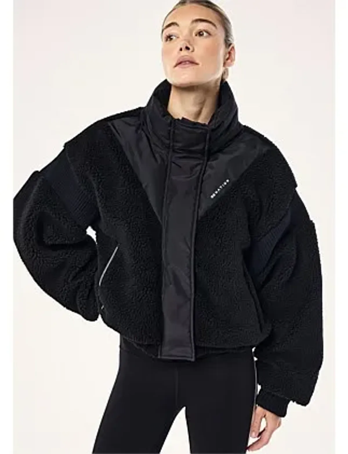 P.E Nation District Crop Jacket Size 10/L - Image 1