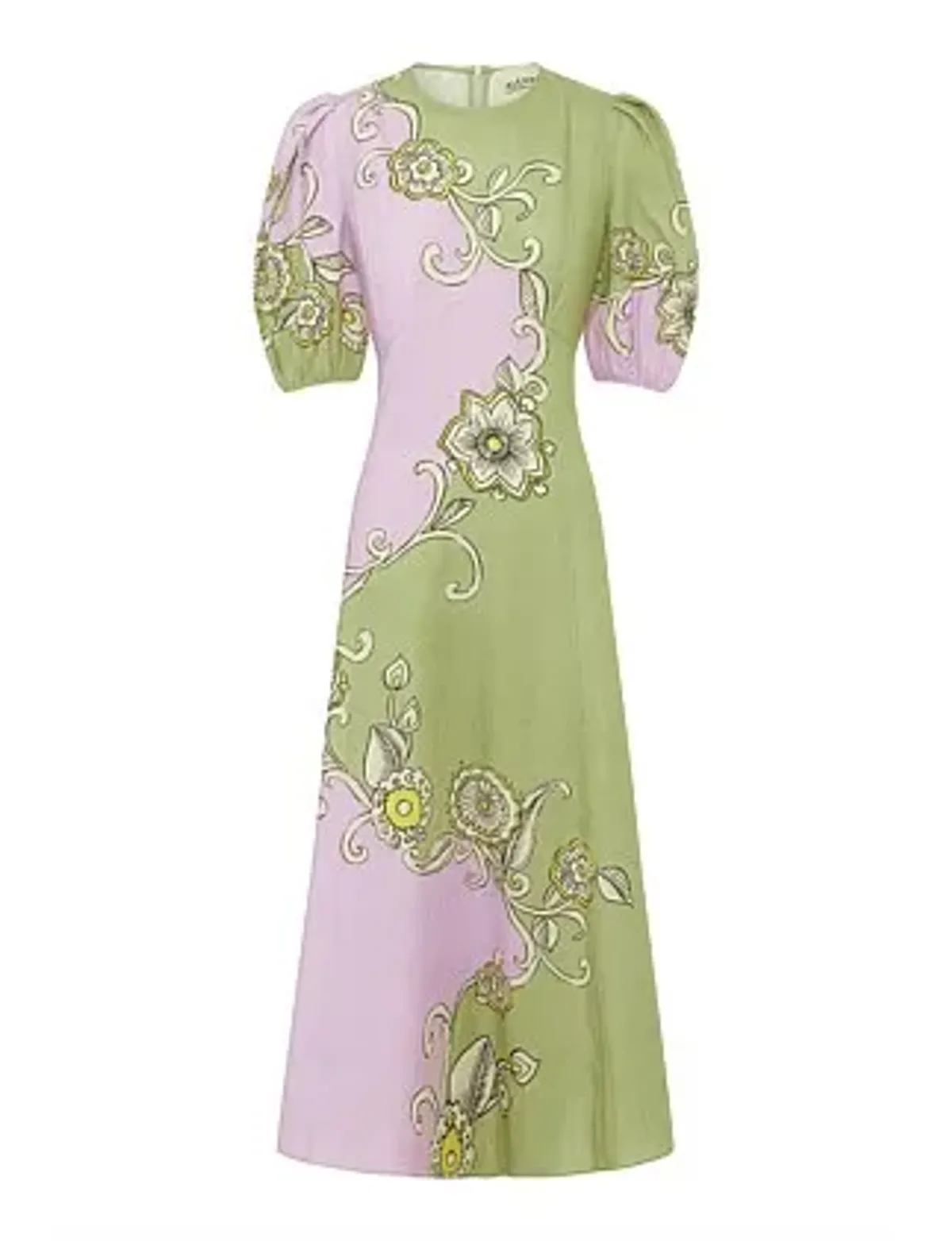 Alemais Sora Midi Dress Print Size 8 - Image 1