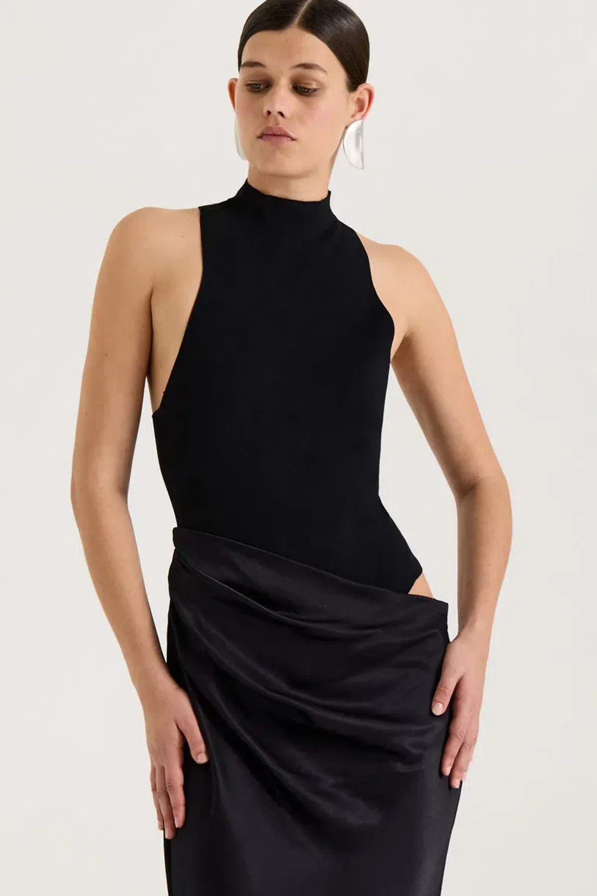 Henne Soraia Maxi Dress Black Size 8 - Image 3