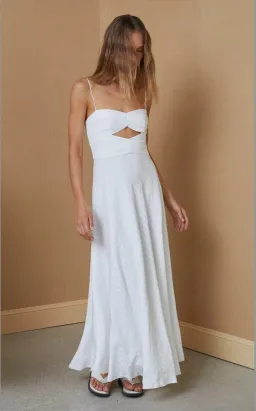 Bec and Bridge Provincial Maxi White Size 6 for rent on The Volte - image 1
