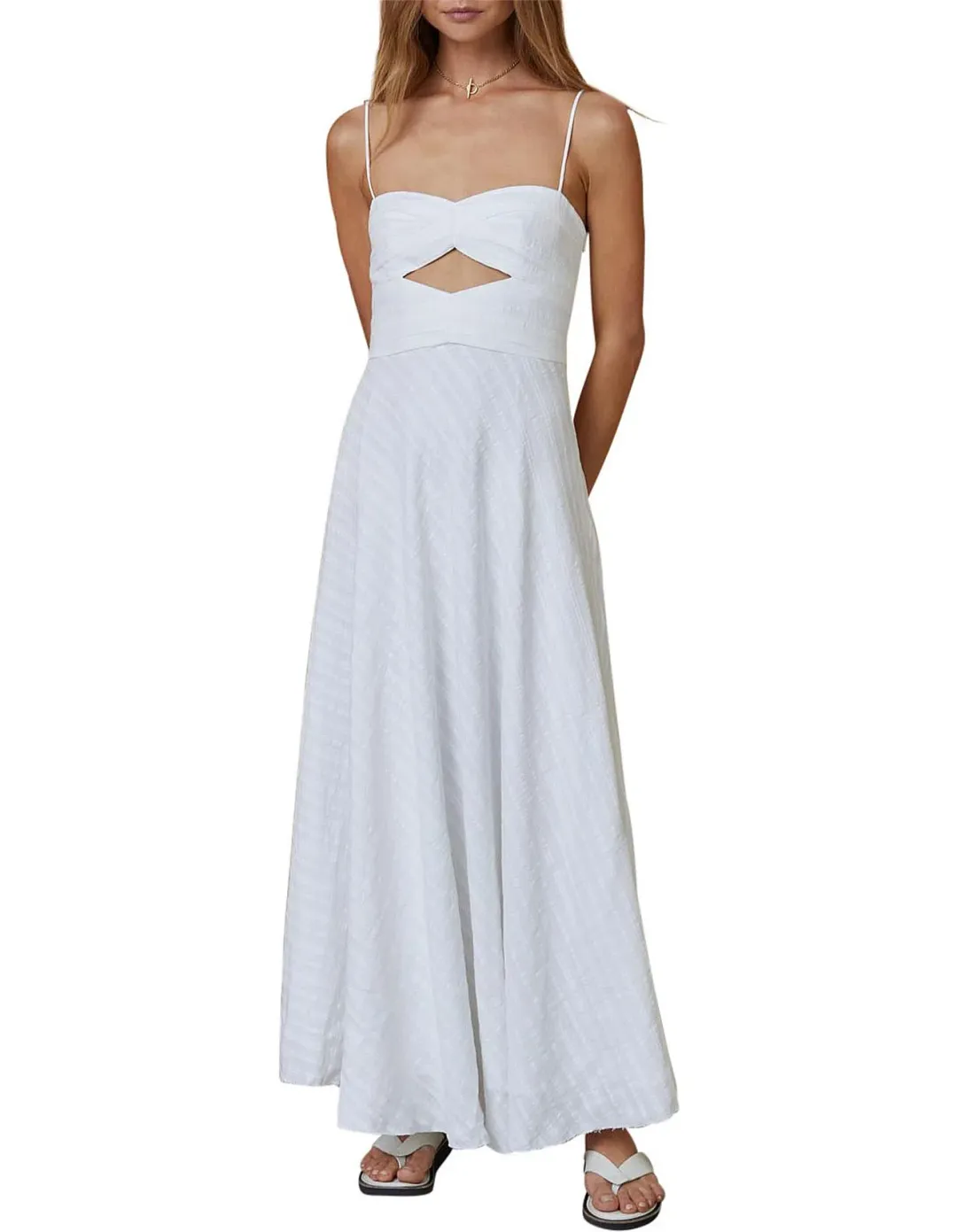 Bec and Bridge Provincial Maxi White Size 6 for rent on The Volte - main image