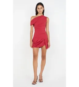 Bec & Bridge Angelina Bubble Mini Dress Cherry Size 6 for rent on The Volte - image 1