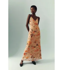 Aje Exurbia Seamed Midi Dress Meadow Blooms Size AU 10 for rent on The Volte - image 2