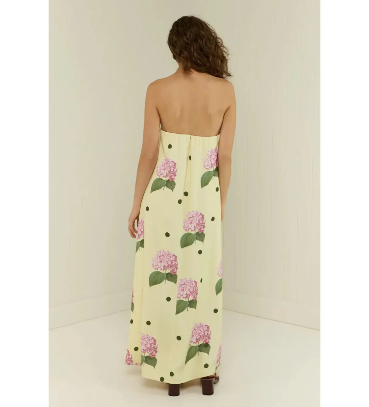 Palm Noosa Alessia Maxi Dress Portofino Polka Dot Size AU 10 - Image 3