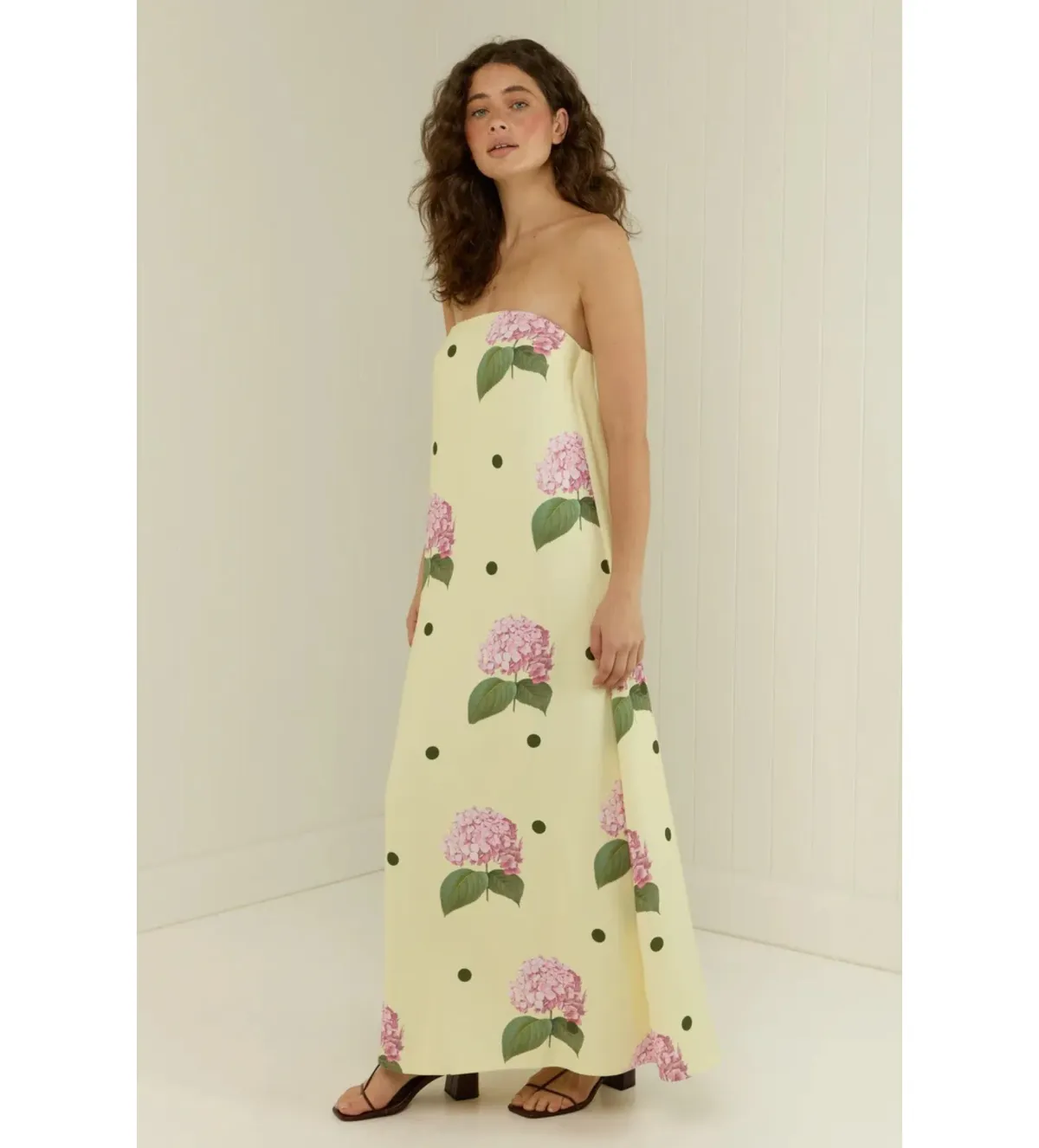 Palm Noosa Alessia Maxi Dress Portofino Polka Dot Size AU 10 - Image 2