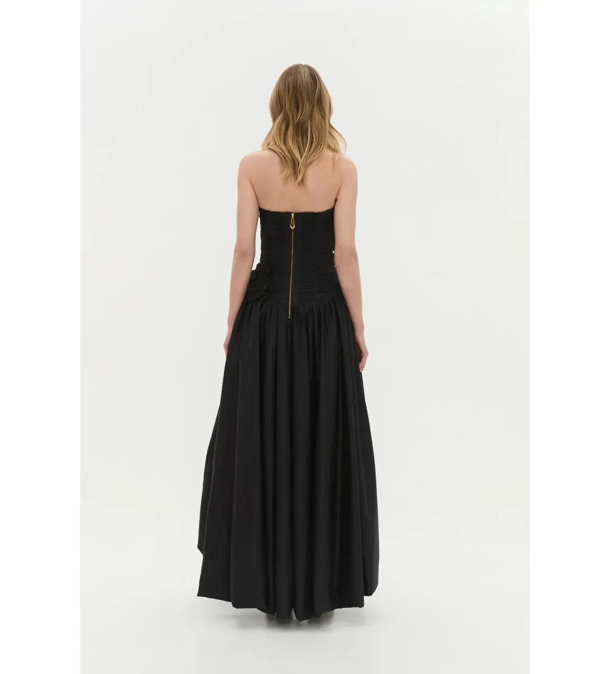 Aje Splendour Flower Gown Black Size AU 8 - Image 3