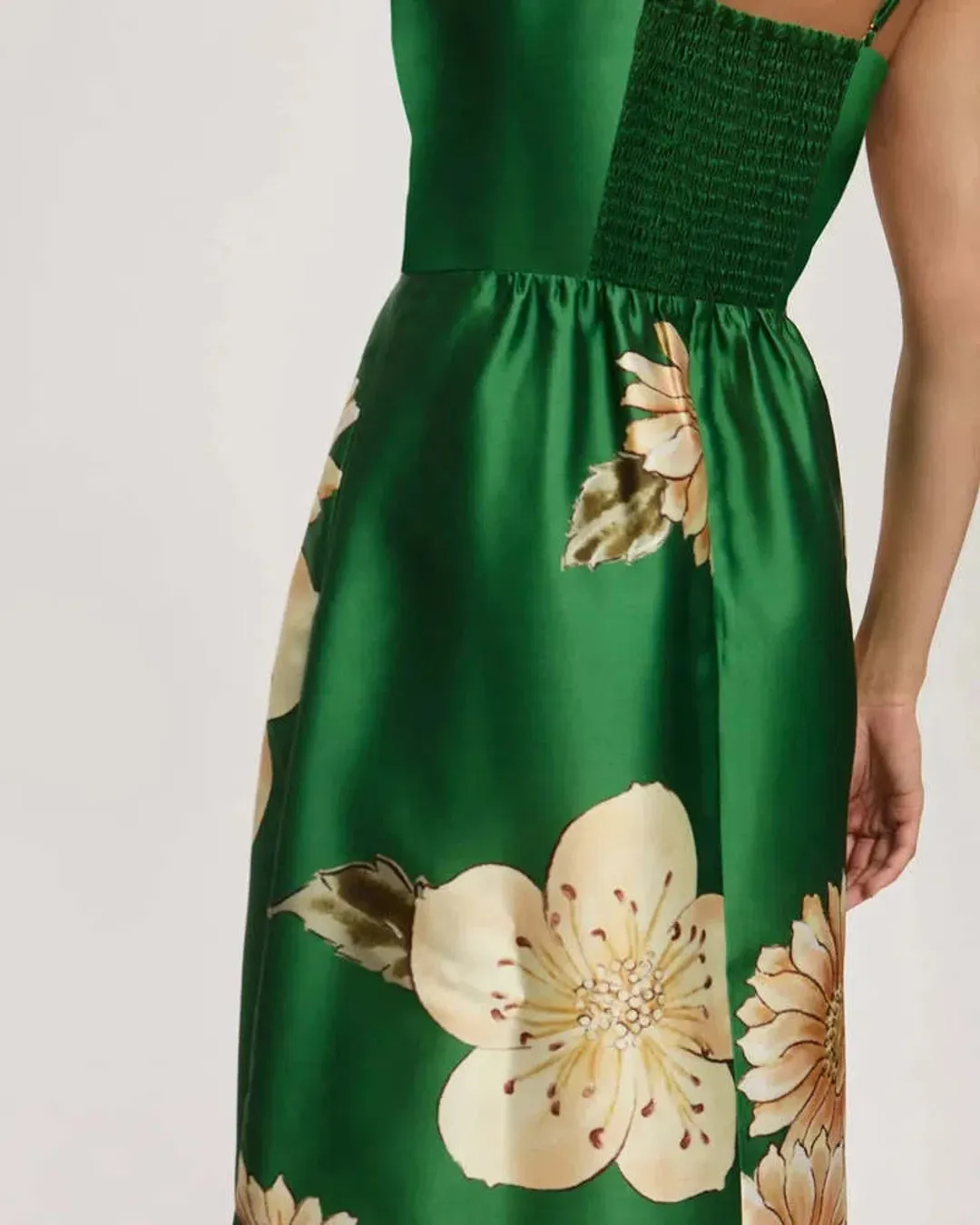 Alemais Sage Midi Dress Green Size 12 for rent on The Volte - main image