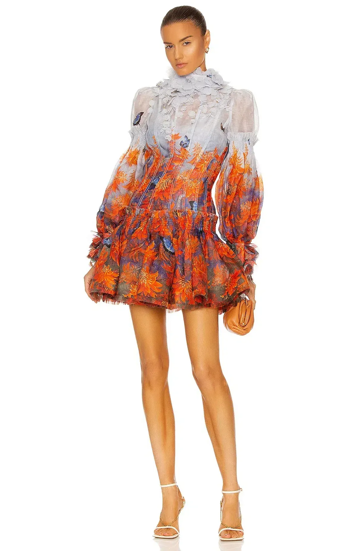Zimmermann Botanica Wildflower Mini Dress Multi Size 2 /AU 12 - Image 1