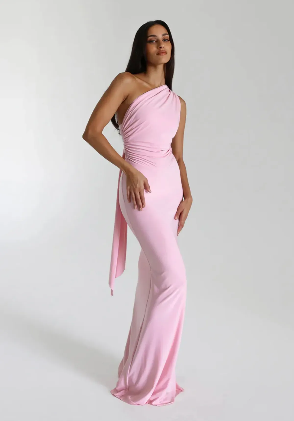 Natalie Rolt Fabienne Dress Pink Size 8 - Image 1