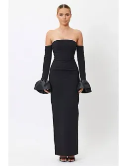 Bianca and Bridgett Adrianna Maxi Dress Black Size 10/L for rent on The Volte - image 1