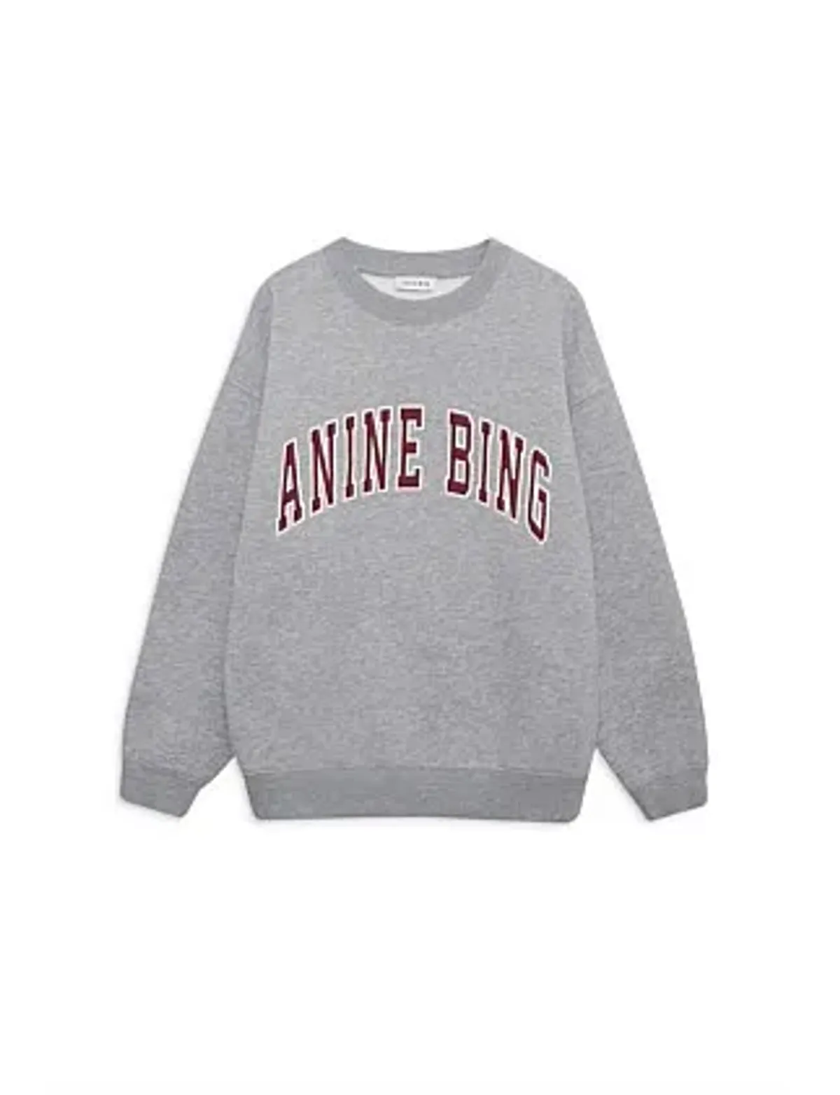 Anine Bing SPENCER CREWNECK SWEATSHIRT Size 8/XS - Image 4