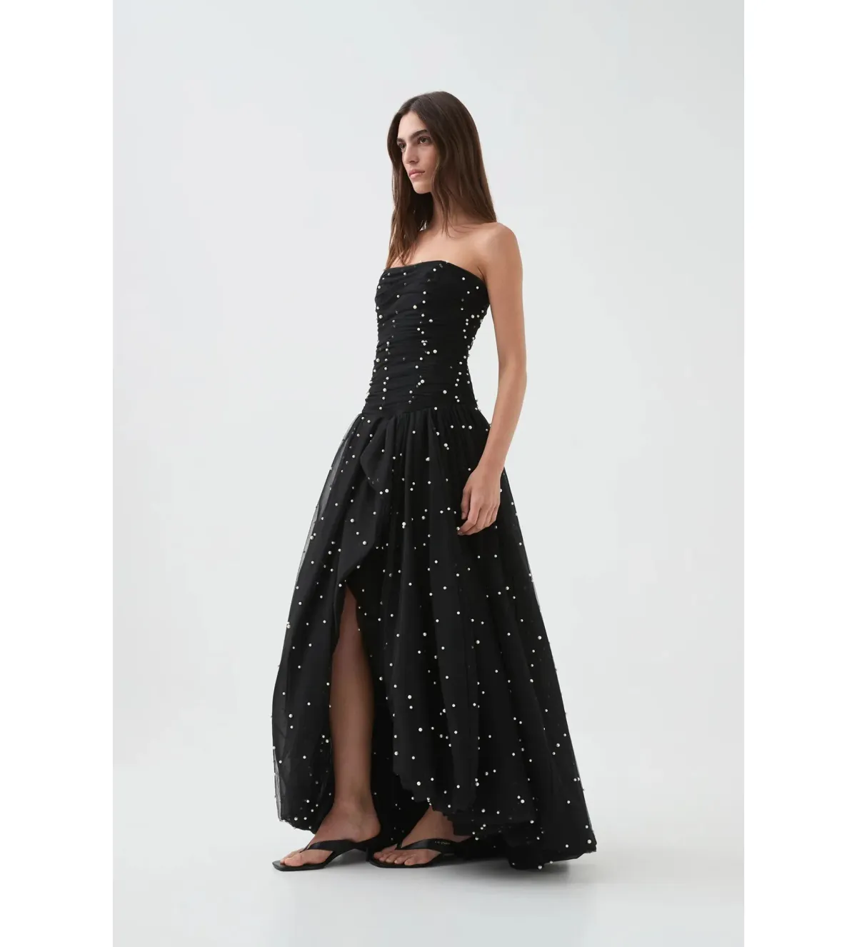 Aje Juniper Gown Black Size AU 6 - Image 3