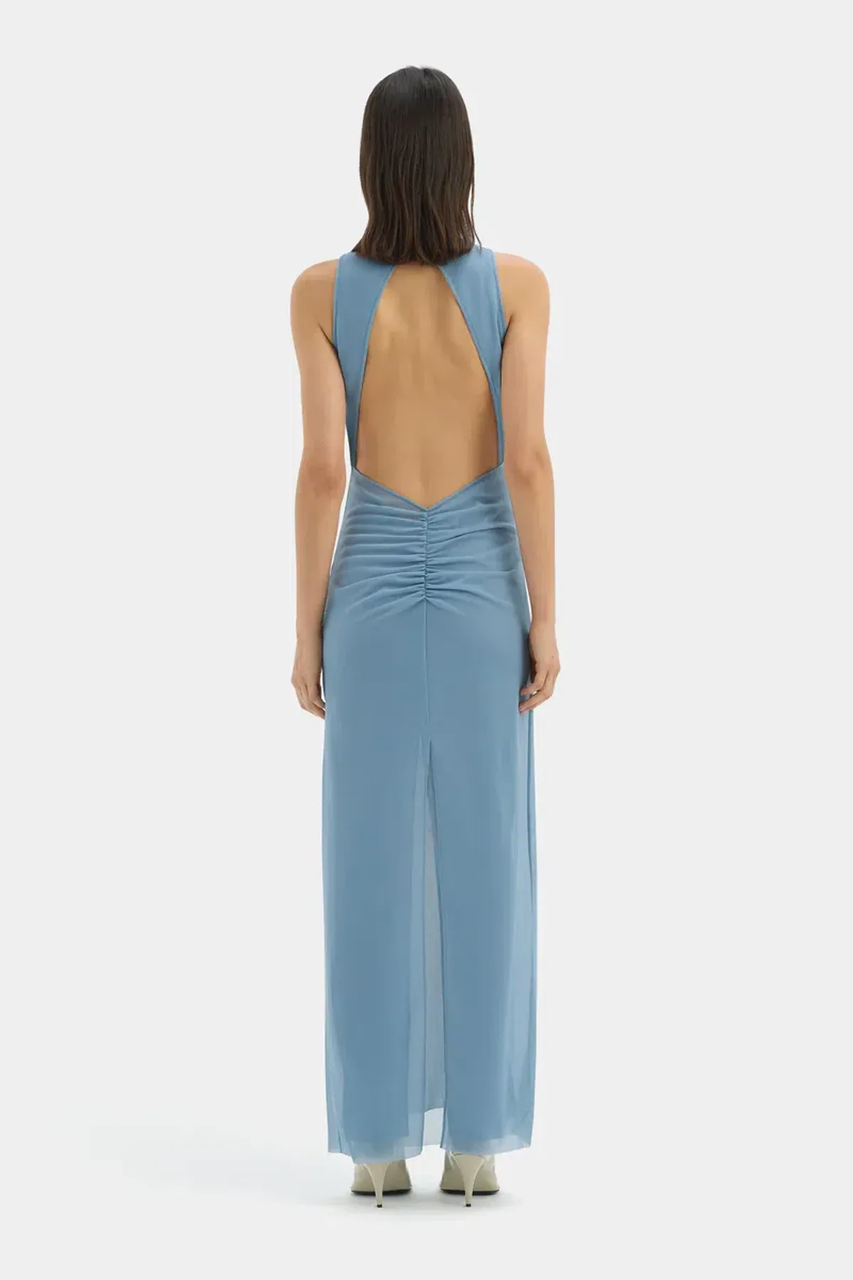 Sir the Label Ruby Open Back Gown Blue Size 1 / AU 8 - Image 2