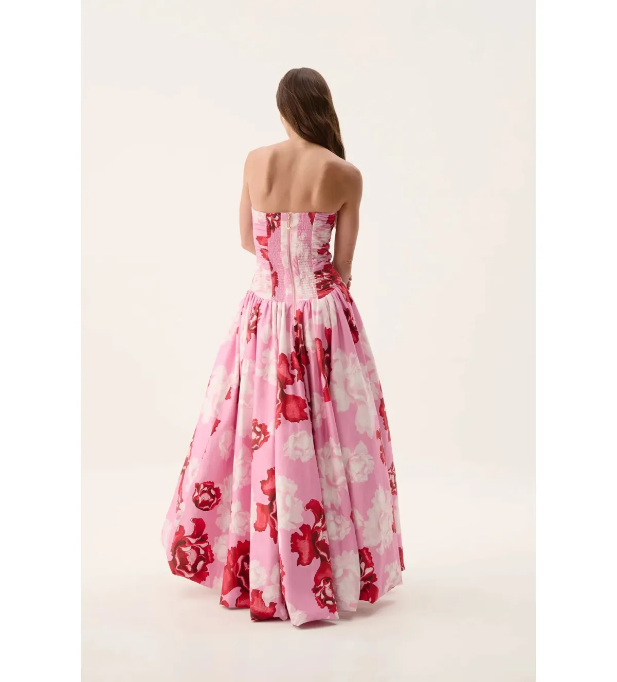 Aje Behold Maxi Dress in Pink Boldly Blooming Size 12 - Image 6