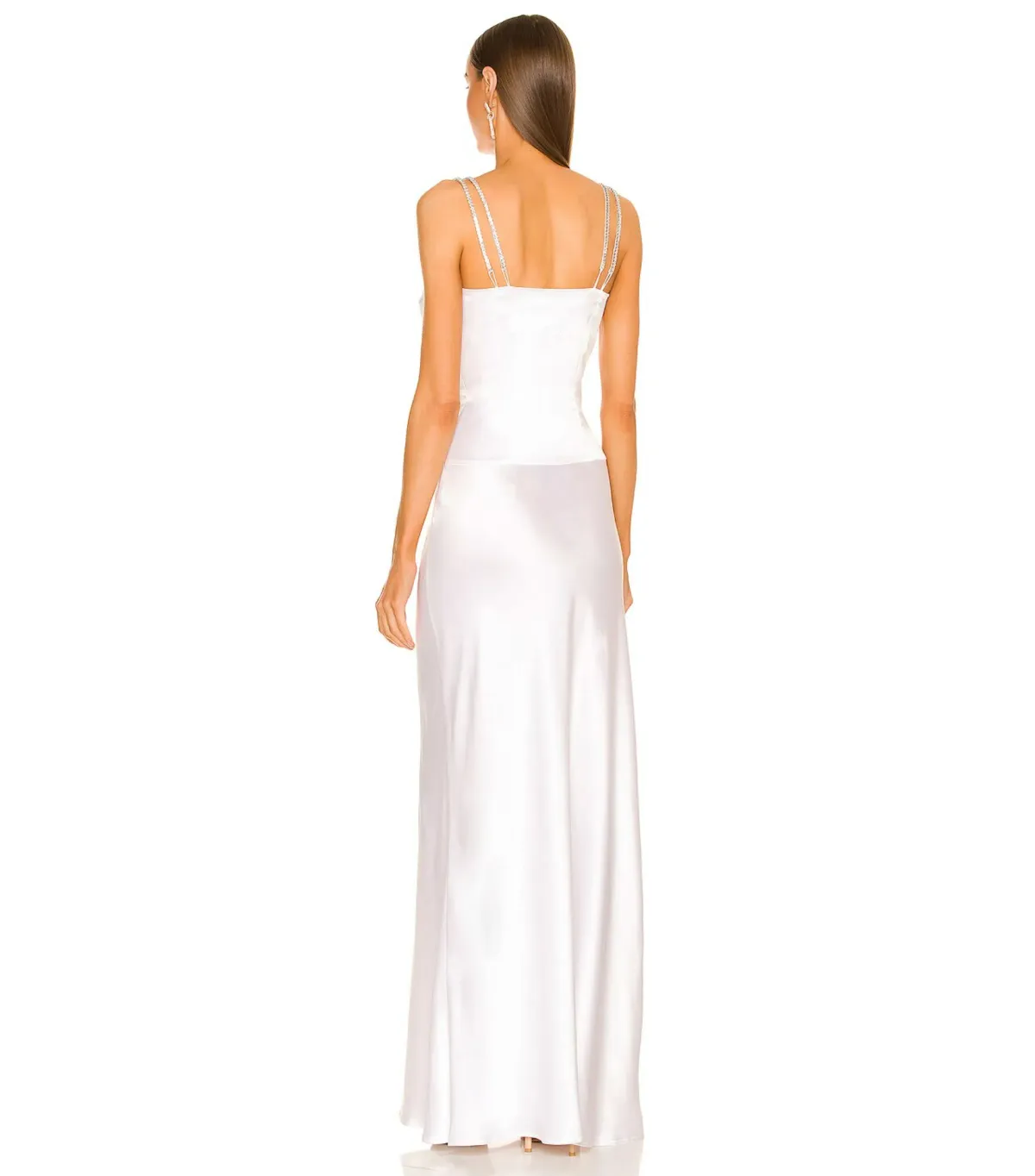 Natalie Rolt Cecilia Maxi Gown White Size 0 / AU 6 - Image 3