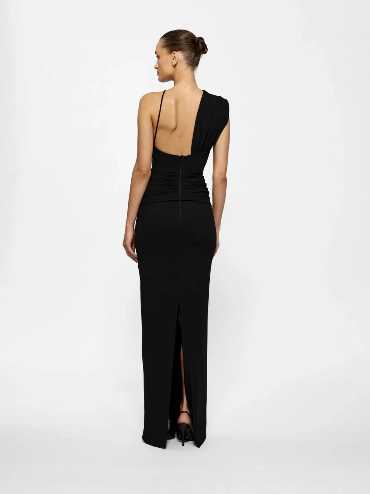 Effie Kats Greer Gown in Black Size 8 - Image 3