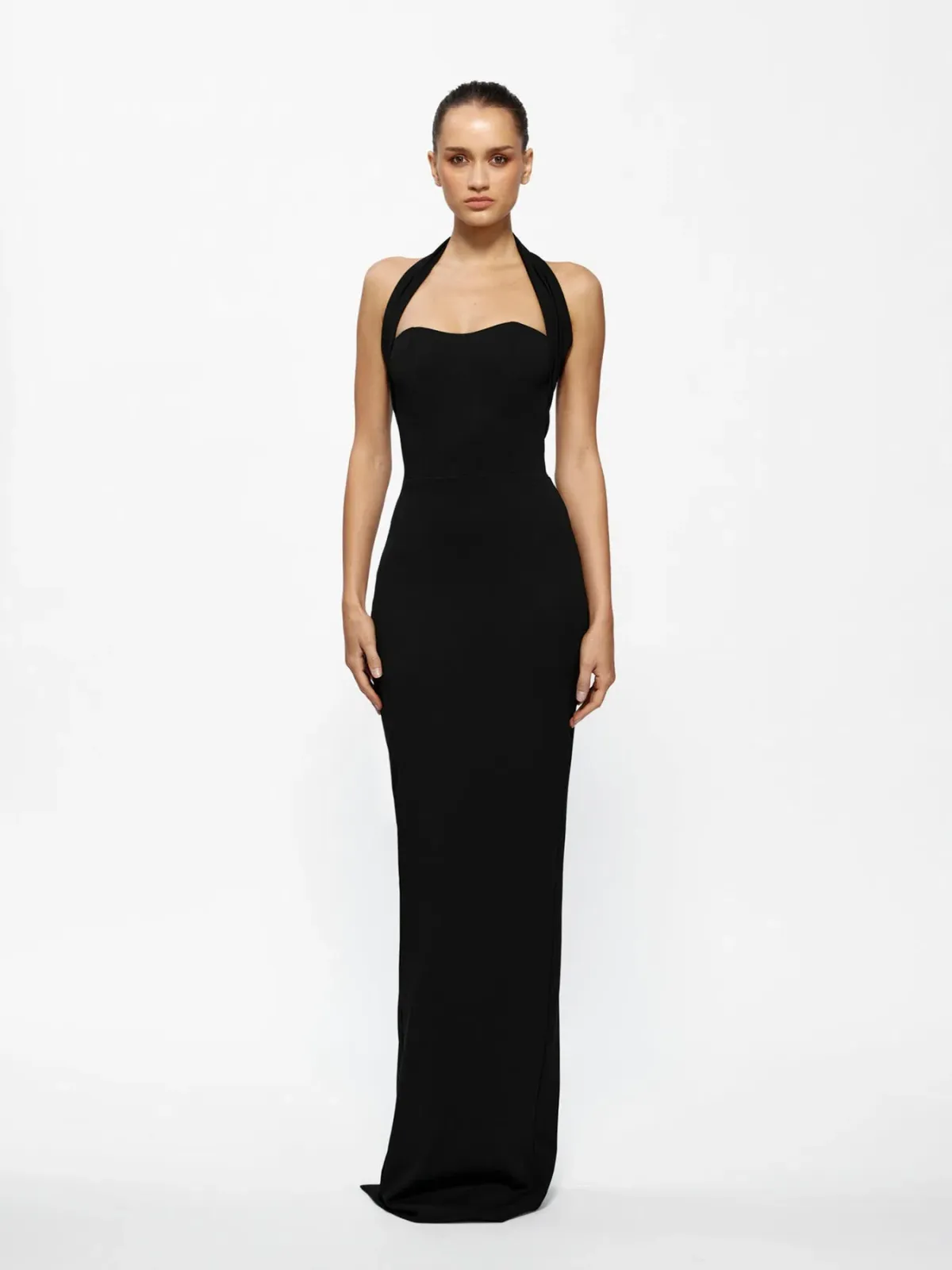 Effie Kats Marian Gown in Black Size 10 - Image 1
